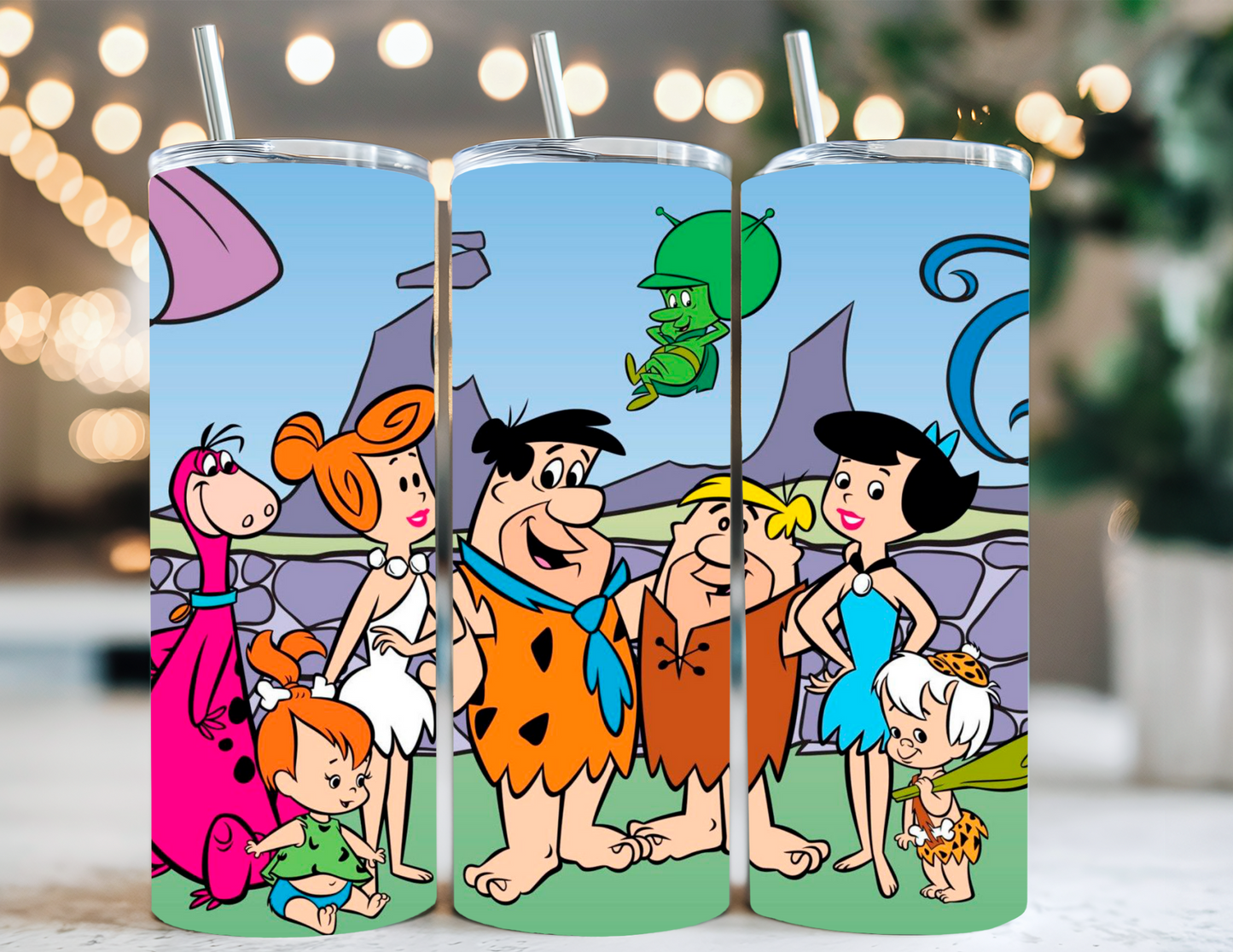 THE FLINTSTONES TUMBLER
