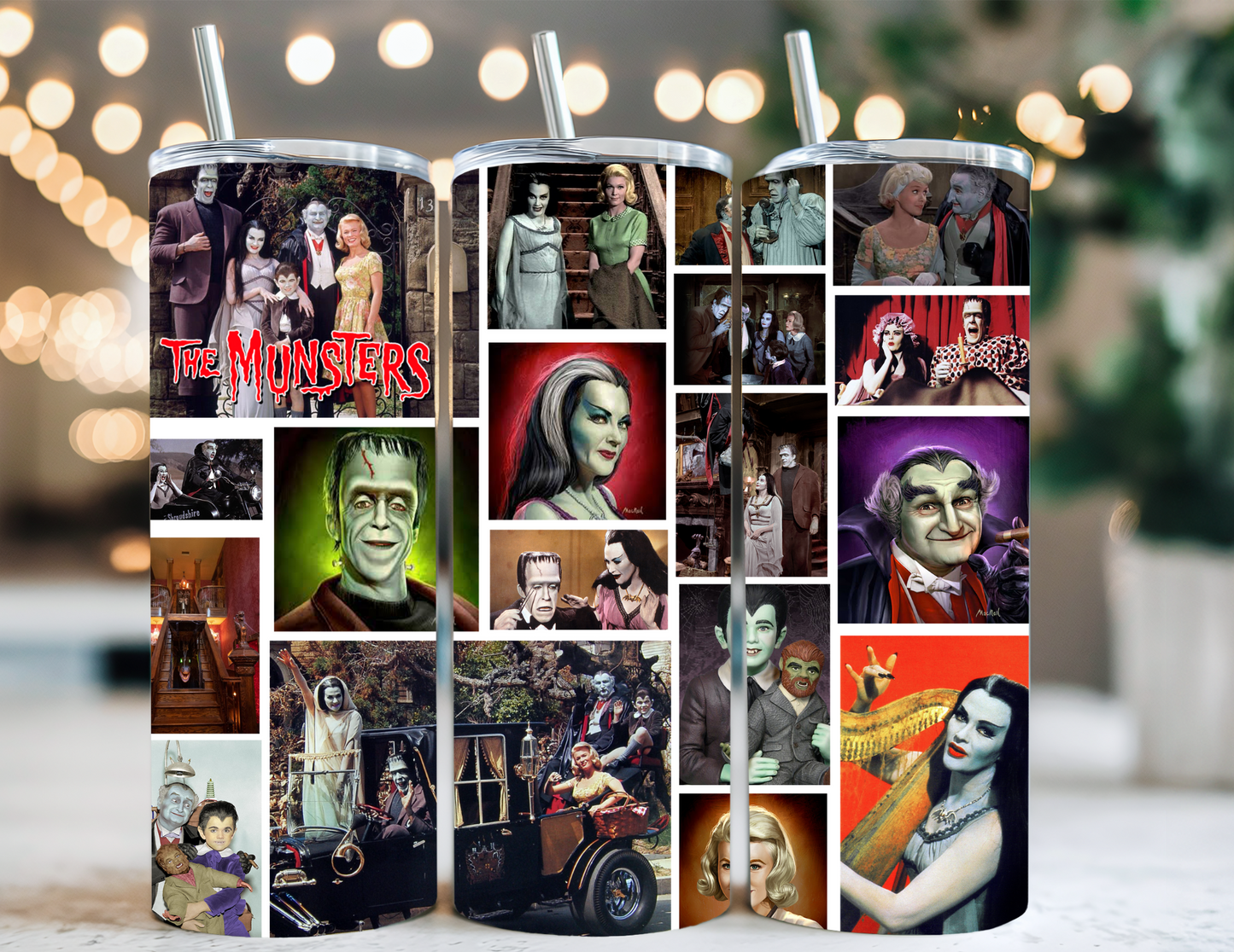 THE MUNSTERS TUMBLER