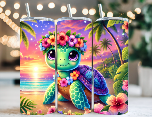SUNRISE TURTLE TUMBLER
