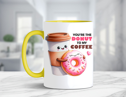 DONUTS AND COFFEE MUG