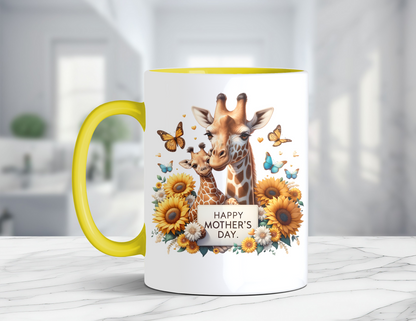 HAPPY MOTHER'S DAY GIRAFFE MUG