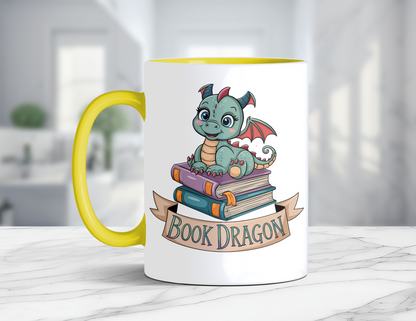 BOOK DRAGON MUG