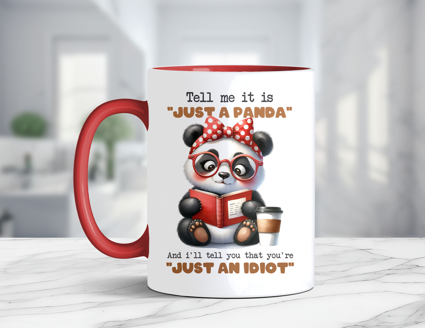 JUST A PANDA MUG