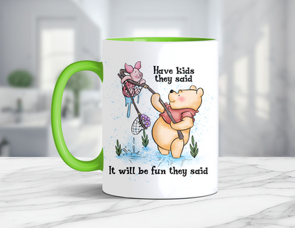 POOH AND PIGLET MUG