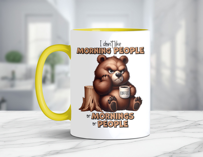 BROWN BEAR DONT LIKE MORNINGS MUG