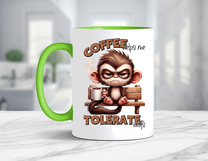 FUNNY MONKEY COFFEE MUG