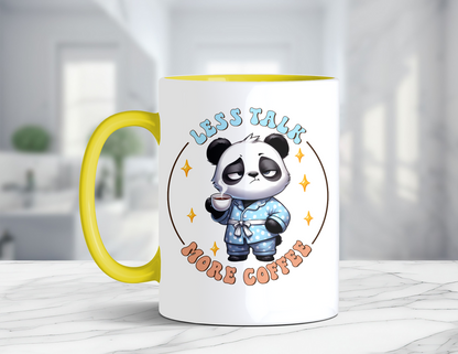 LESS TALK MORE COFFEE PANADA MUG