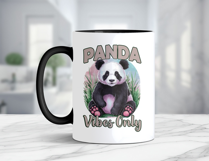 PANDA VIBES ONLY MUG