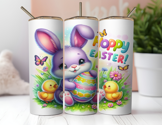 BUNNIES AND CHICKS TUMBLER