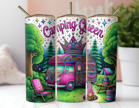 CAMPING QUEEN TUMBLER