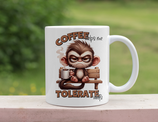 FUNNY MONKEY COFFEE MUG