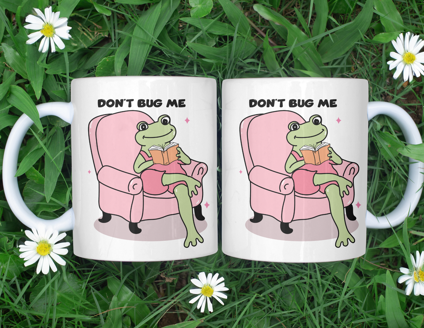 DON'T BUG ME FROG MUG