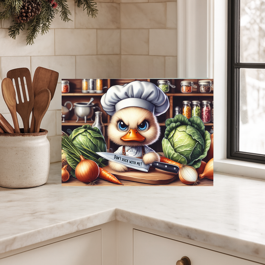DUCK CUTTING BOARD