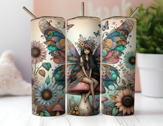 FLORAL FAIRY TUMBLER