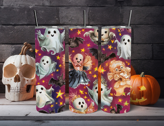 ANIMATED GHOST TUMBLER