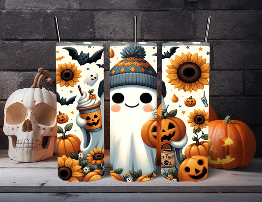 GHOST & PUMPKINS TUMBLER