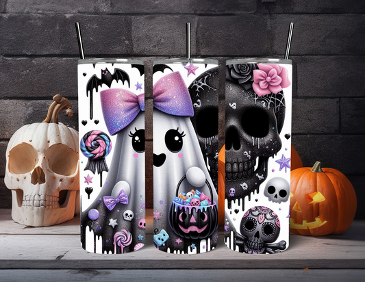 GHOST & SKULLS TUMBLER