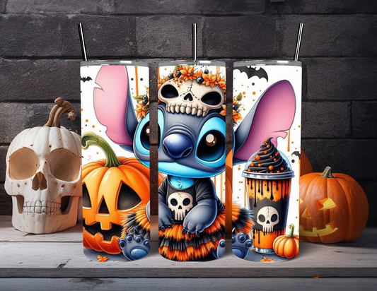 HALLOWEEN STITCH TUMBLER