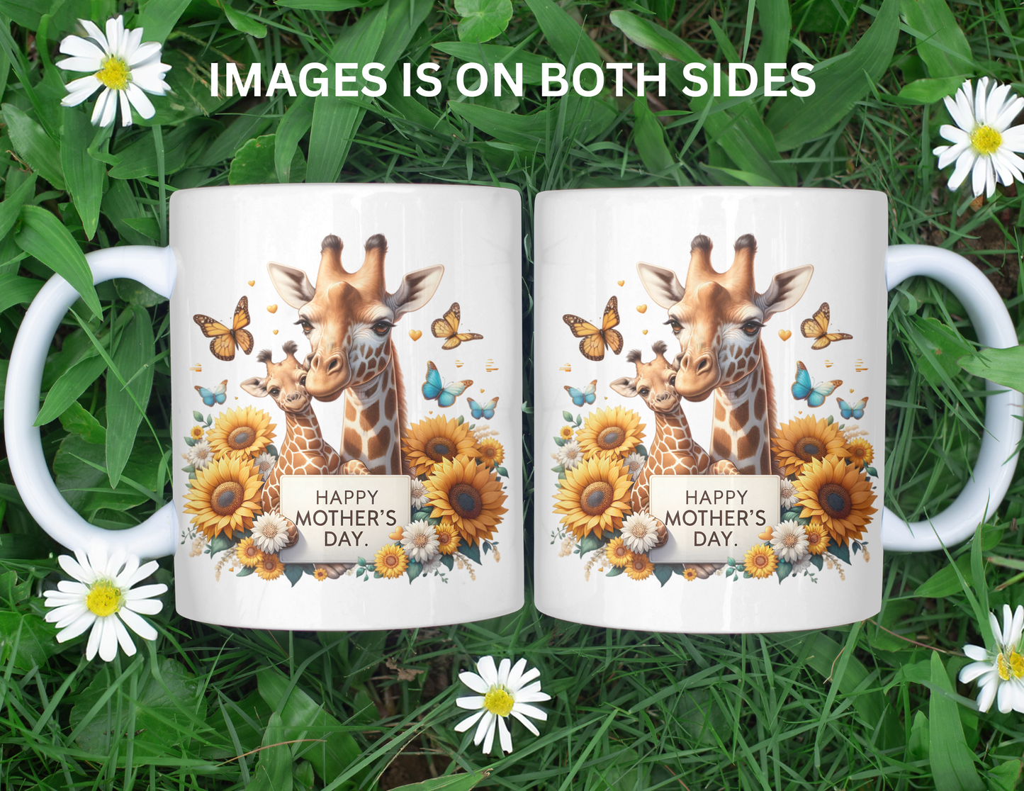 HAPPY MOTHER'S DAY GIRAFFE MUG