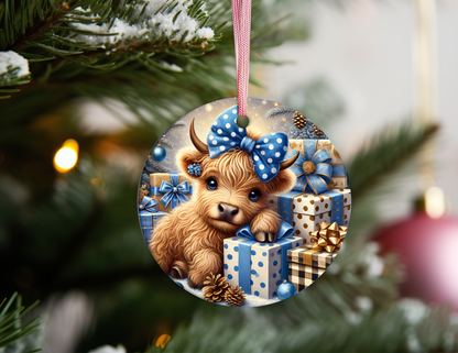 HIGHLAND COW ORNAMENT