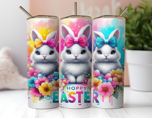 COLORFUL BUNNIES TUMBLER