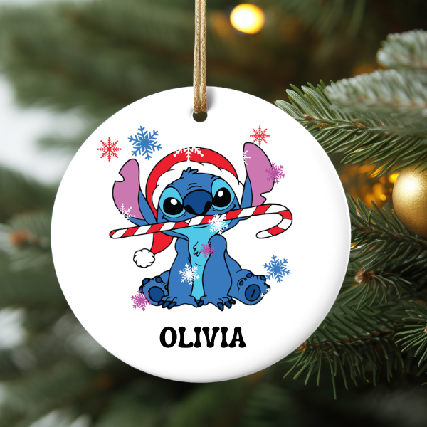 PERSONALIZED STITCH ORNAMENT