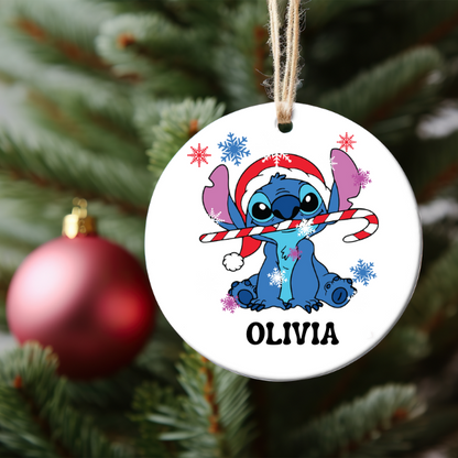 PERSONALIZED STITCH ORNAMENT