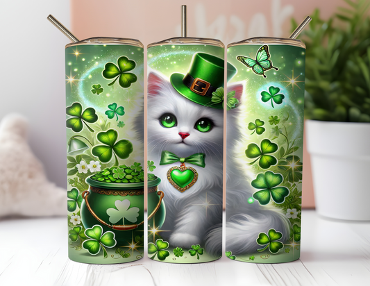 IRISH CAT TUMBLER