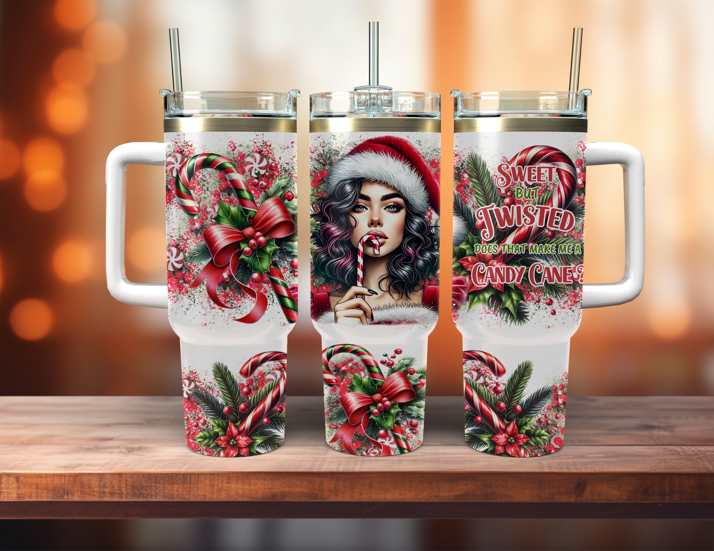 SWEET BUT TWISTED 40 OZ TUMBLER