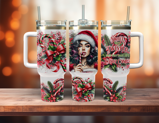 SWEET BUT TWISTED 40 OZ TUMBLER