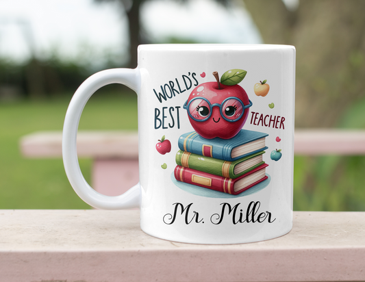 PERSONALIZED TEACHER MUG