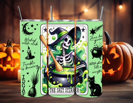 THE SHIT STIRRER TUMBLER