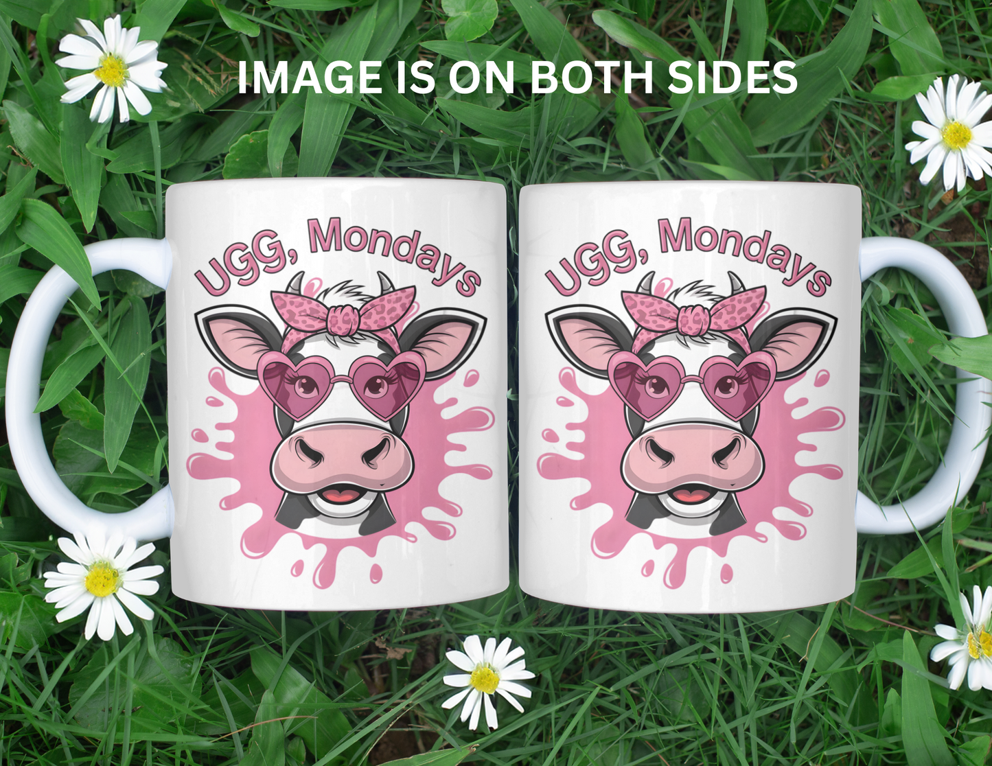 UGG MONDAYS COW MUG