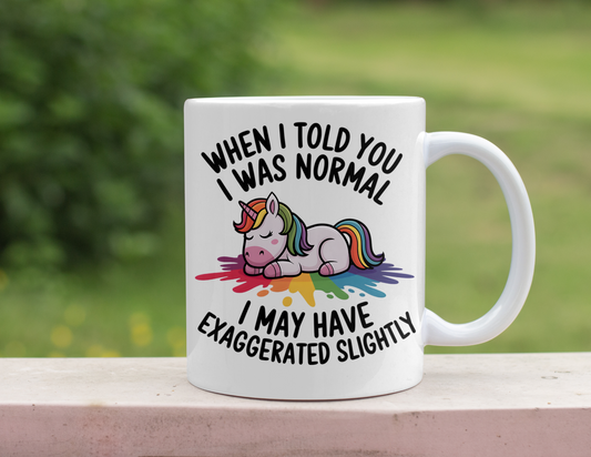 SARCASTIC UNICORN MUG