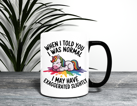 SARCASTIC UNICORN MUG