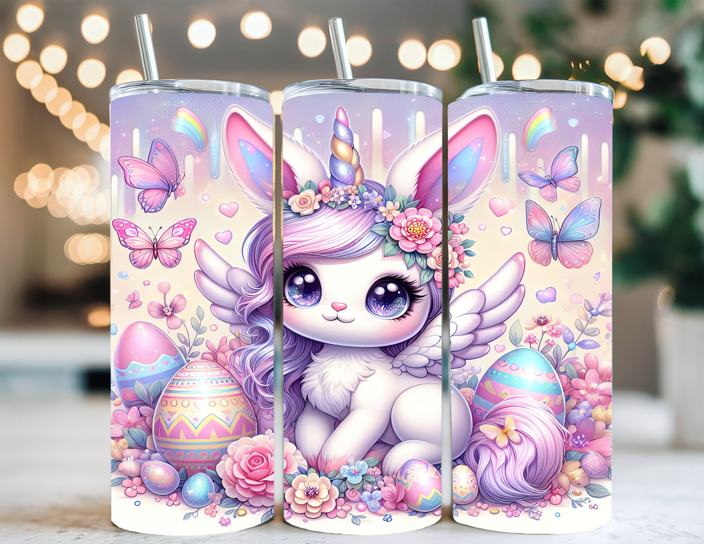 EASTER UNICORN TUMBLER