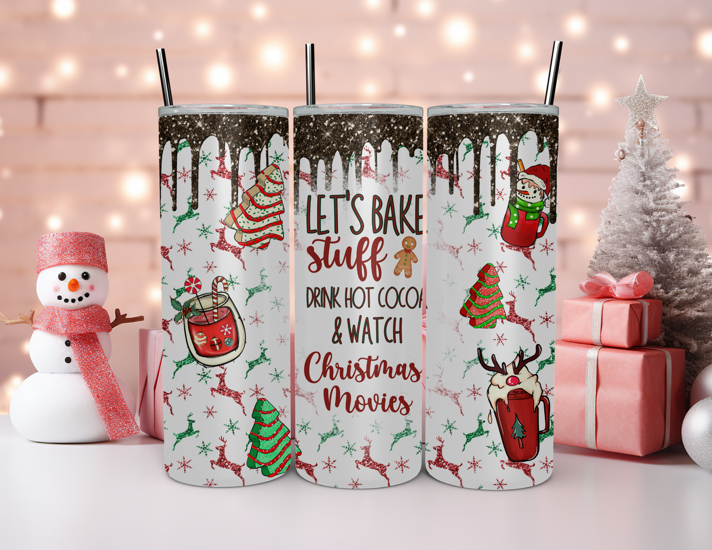LETS BAKE STUFF TUMBLERS