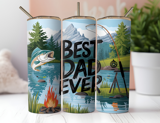 BEST DAD EVER TUMBLER