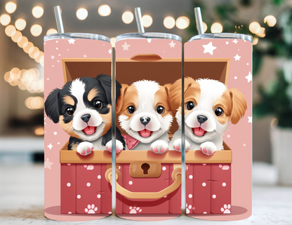 CUTE PUPPIES TUMBLER