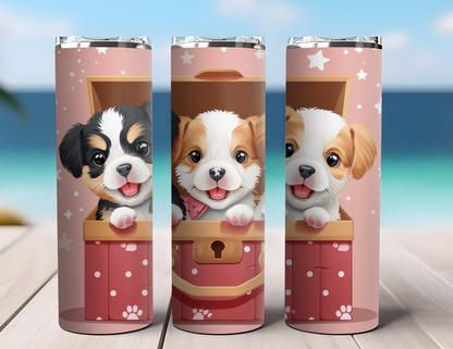 CUTE PUPPIES TUMBLER
