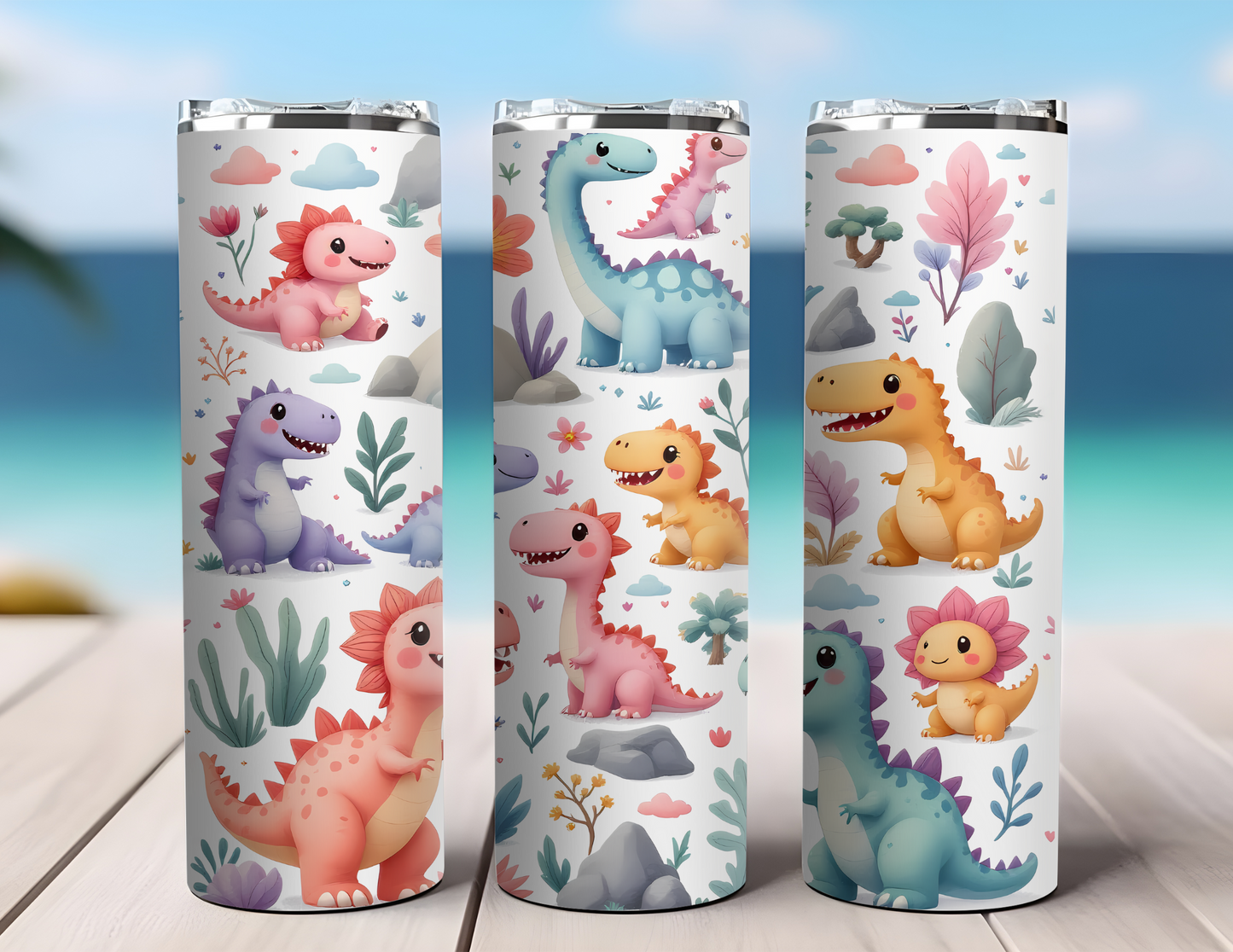 DINOSAUR TUMBLER
