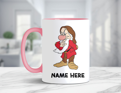PERSONALIZED GRUMPY COFFEE MUG