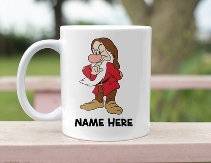 PERSONALIZED GRUMPY COFFEE MUG
