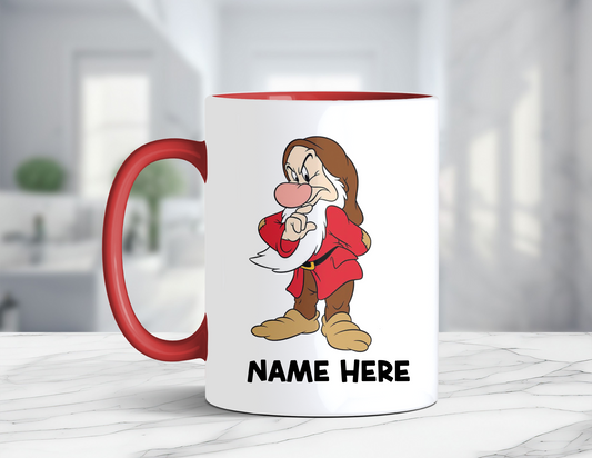 PERSONALIZED GRUMPY COFFEE MUG