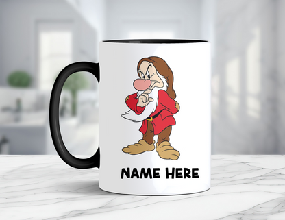 PERSONALIZED GRUMPY COFFEE MUG