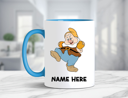PERSONALIZED HAPPY COFFEE MUG