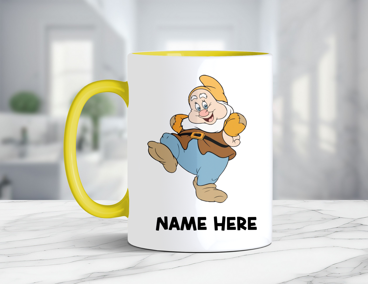 PERSONALIZED HAPPY COFFEE MUG
