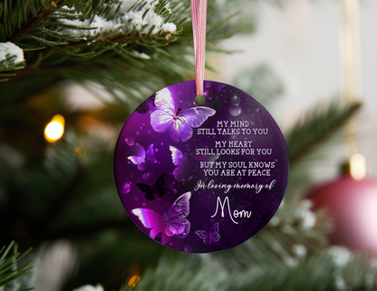 PERSONALIZED MEMORIAL ORNAMENT