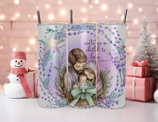 NATIVITY SCENE TUMBLER