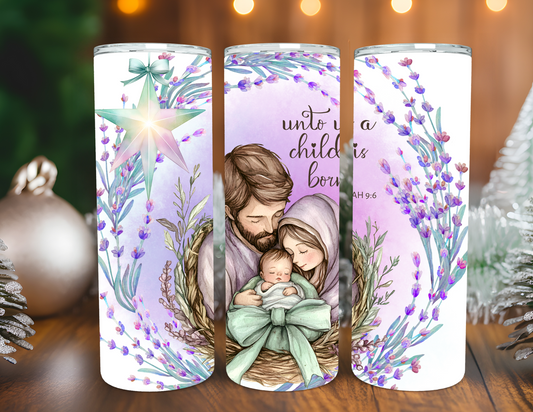 NATIVITY SCENE TUMBLER